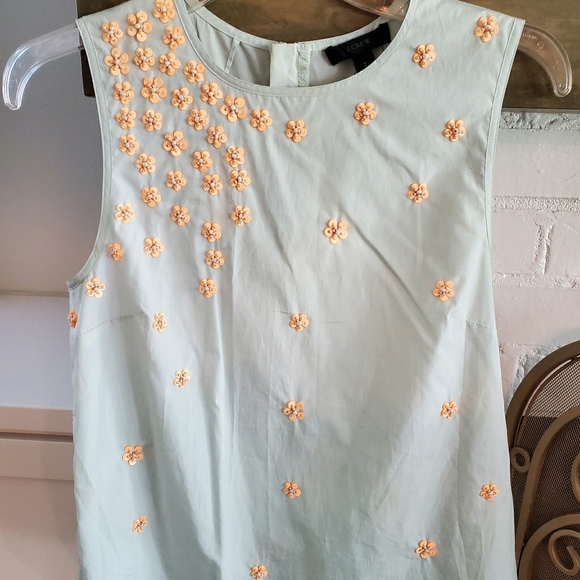 J. Crew blouse with beaded detail - Picture 1 of 2